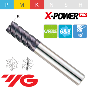 ảnh đại diện dòng phay ngón X-Power của hãng YG-1