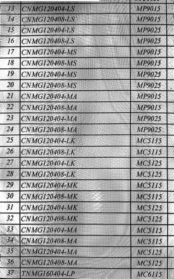 Mảnh Tiện Mitsubishi CNMG120404-MS- Grade - Ảnh 7