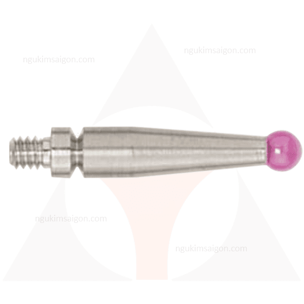 Kim đo đồng hồ so chân gập đầu Ruby D=2mm, L=41.0mm, Mitutoyo, 21CZA211 1 Kim đo đồng hồ so chân gập đầu Ruby D=2mm, L=41.0mm, Mitutoyo, 21CZA211