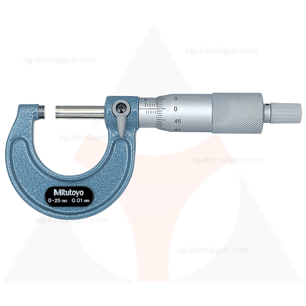 Panme Cơ Khí Đo Ngoài Mitutoyo 0-25mm, 103-137 1 Panme Cơ Khí Đo Ngoài Mitutoyo 0-25mm, 103-137
