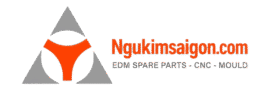 Logo Ngukimsaigon.com chuyên cung cấp EDM spare parts, dụng cụ CNC và linh kiện khuôn mẫu